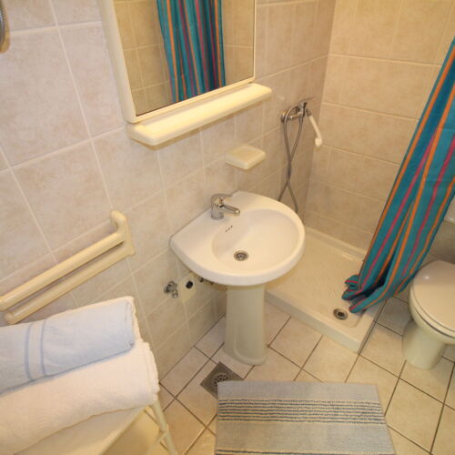 Erdgeschosses 1-Zimmer-Apartment für 2 Personen mit Klimaanlage