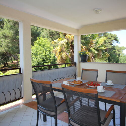 2-Zimmer-Apartment für 4 Personen mit Klimaanlage und Aussicht auf das Meer