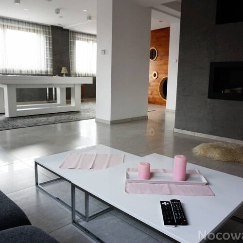 Domek drewniany 14-osobowy z dostępem do ogrodu z widokiem na góry