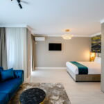 Deluxe 1-Zimmer-Suite für 2 Personen mit Balkon (Zusatzbett möglich)