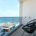 Studio Partial Sea View 1-Room Apartment for 2 Persons