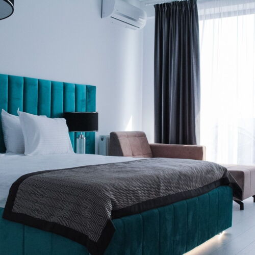 Apartament studio cu vedere spre oraș cu 1 camera pentru 2 pers.