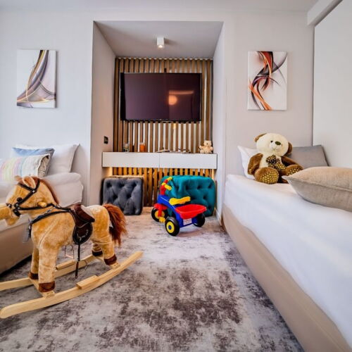 Apartament 5-osobowy Deluxe Family z 2 pomieszczeniami sypialnianymi