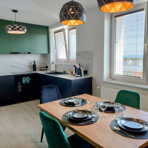 2-Zimmer-Apartment für 4 Personen mit Balkon