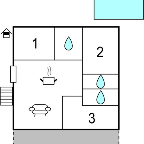 Za 6 osoba(e) apartman