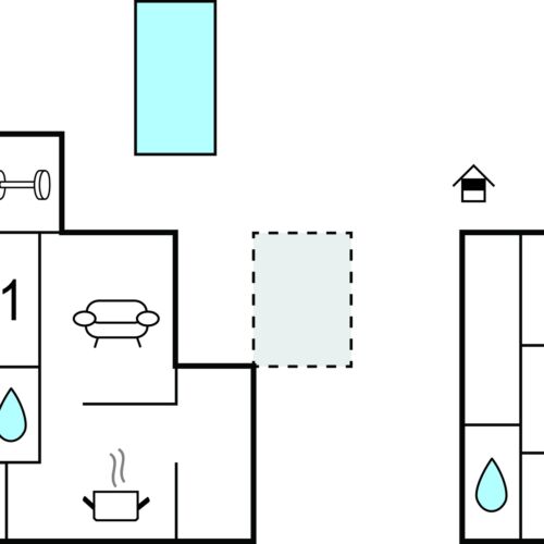 Casă de vară pentru 7 pers. (se inchirieaza doar integral)