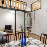 2-Zimmer-Apartment für 5 Personen mit und Galerie und Verbindungstür (Zusatzbett möglich)
