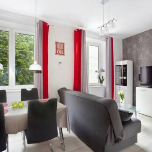 Apartament 4-osobowy Przyjazny podróżom rodzinnym z widokiem na miasto z 2 pomieszczeniami sypialnianymi