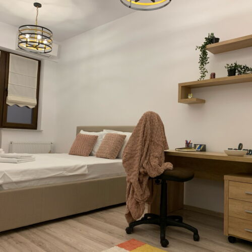 Apartament studio la etaj cu 1 camera pentru 2 pers.