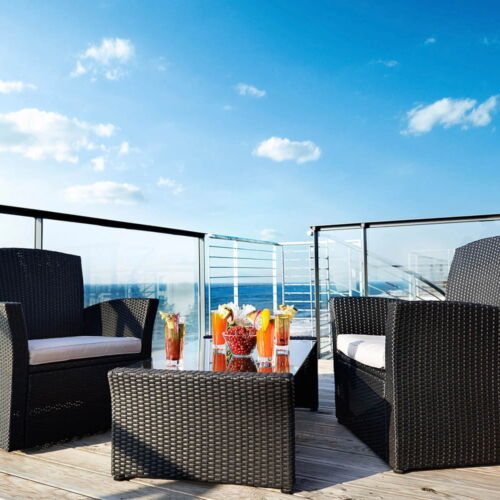 Apartament 4-osobowy Exclusive z tarasem z 2 pomieszczeniami sypialnianymi