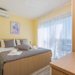 Standard 3-Zimmer-Apartment für 5 Personen mit Aussicht auf das Meer
