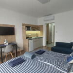 Komfort 1-Zimmer-Apartment für 3 Personen mit Dusche