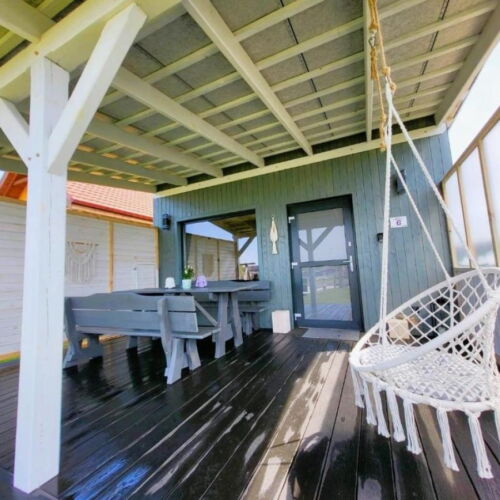 Domek drewniany 8-osobowy cały dom