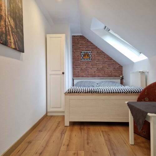 Pokój 2-osobowy na poddaszu z widokiem na góry