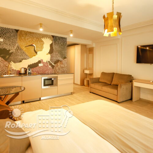 Apartament premium la etaj cu 1 camera pentru 4 pers.