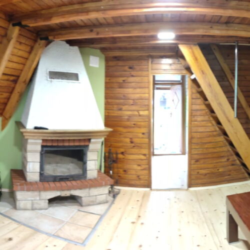 Domek drewniany 5-osobowy cały dom z widokiem na las