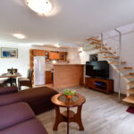 2-Zimmer-Apartment für 6 Personen mit Klimaanlage und Aussicht auf das Meer