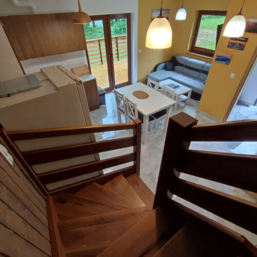 Domek całoroczny 8-osobowy cały dom z tarasem