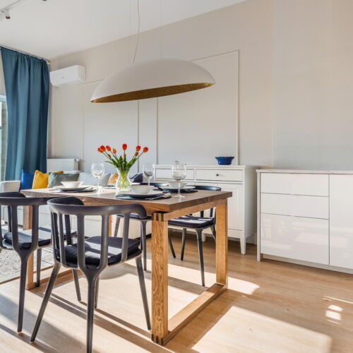 Apartament 4-osobowy z widokiem na rzekę z widokiem na morze z 2 pomieszczeniami sypialnianymi