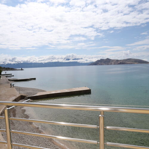 1-Zimmer-Apartment für 2 Personen mit Klimaanlage und Aussicht auf das Meer