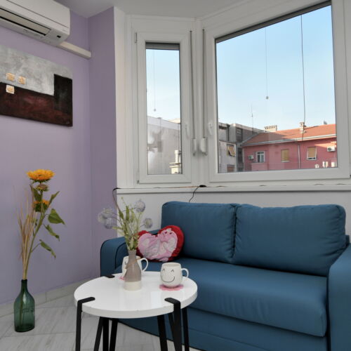 1-Zimmer-Apartment für 2 Personen Obergeschoss mit Klimaanlage