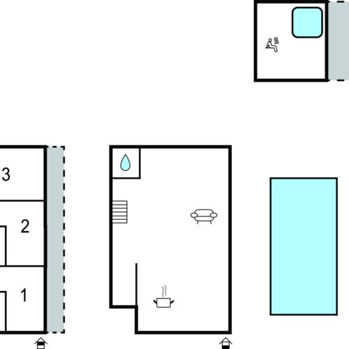 Casă de vară pentru 8 pers. (se inchirieaza doar integral)