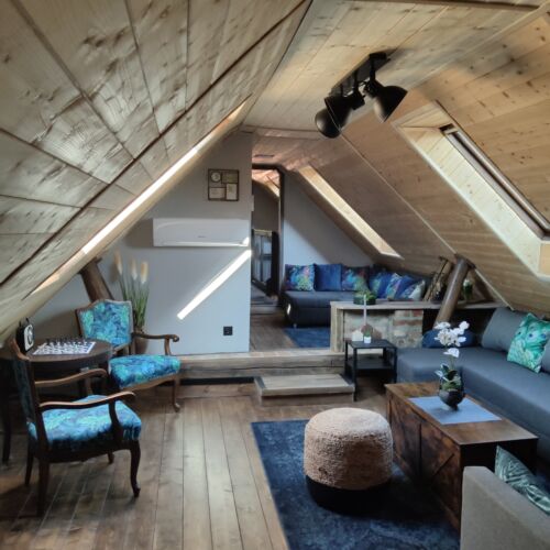 Apartament cu aer condiționat dézsafürdős és szaunás pentru 10 pers. (se inchirieaza doar integral)