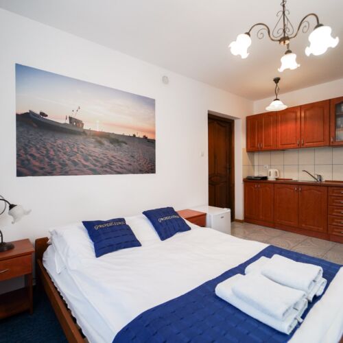 Pokój 2-osobowy z balkonem z aneksem kuchennym