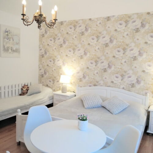 Izba s balkónom pre 3 os. na poschodí