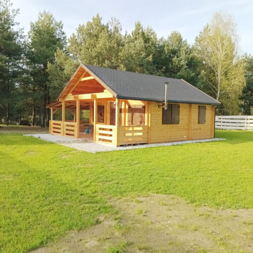 Casă de vacanță cu vedere spre pădure cu vedere spre lac pentru 8 pers. (se inchirieaza doar integral)