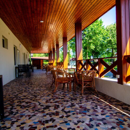 Pokój 2-osobowy na parterze z widokiem na ogród