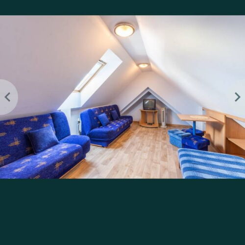 Pokój 5-osobowy na poddaszu z łazienką
