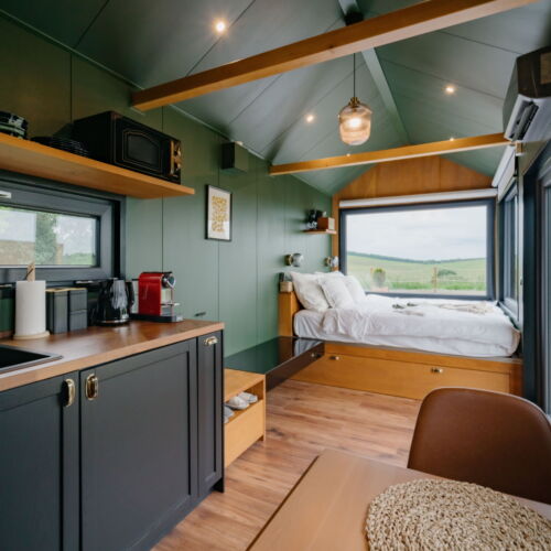 Cały dom 2-osobowy z panoramą (możliwa dostawka)