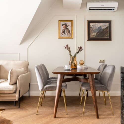 Apartament 4-osobowy z widokiem na góry z 2 pomieszczeniami sypialnianymi