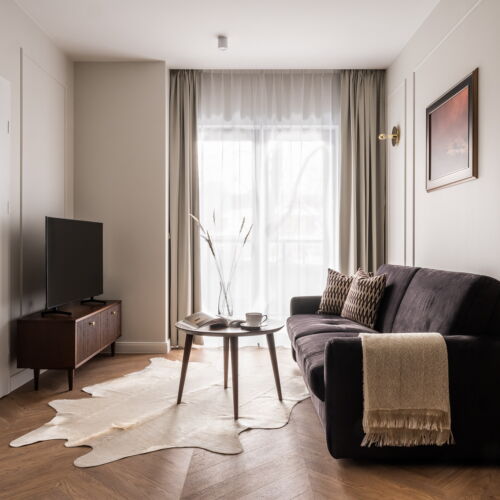 Apartament 6-osobowy z widokiem na góry z 3 pomieszczeniami sypialnianymi