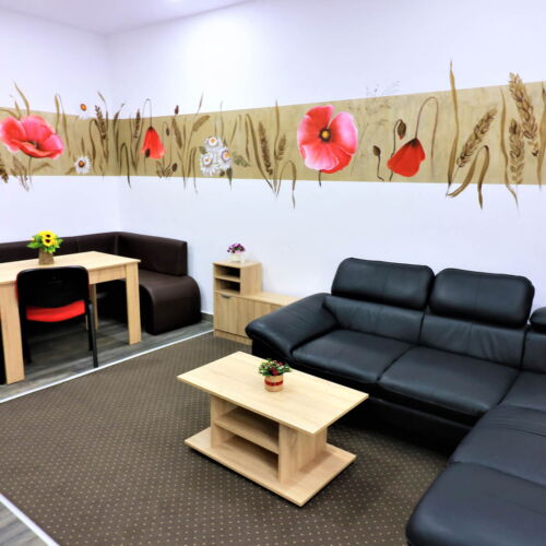 Apartament la parter cu chicinetă proprie cu 2 camere pentru 8 pers.