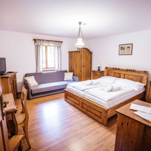 Pokój 2-osobowy z prysznicem z tarasem (możliwa dostawka)