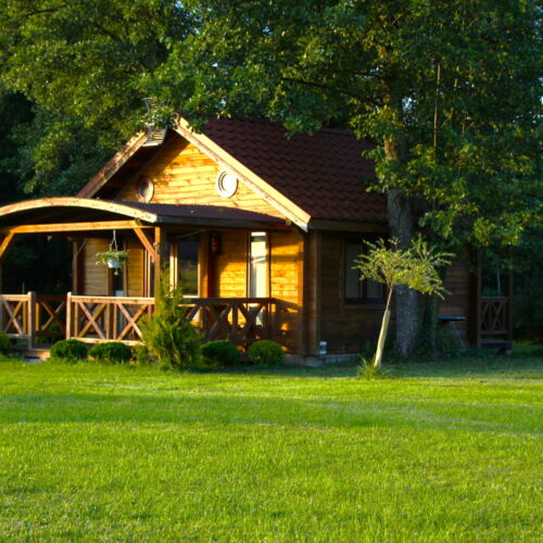 Familie Ferienhaus mit Aussicht auf den Wald
