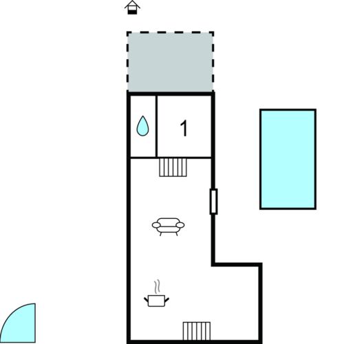 Domek letniskowy 6-osobowy 