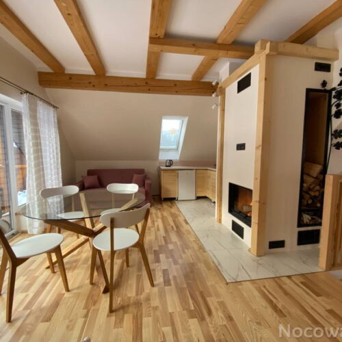 Apartament 4-osobowy z widokiem na las z widokiem na góry z 1 pomieszczeniem sypialnianym