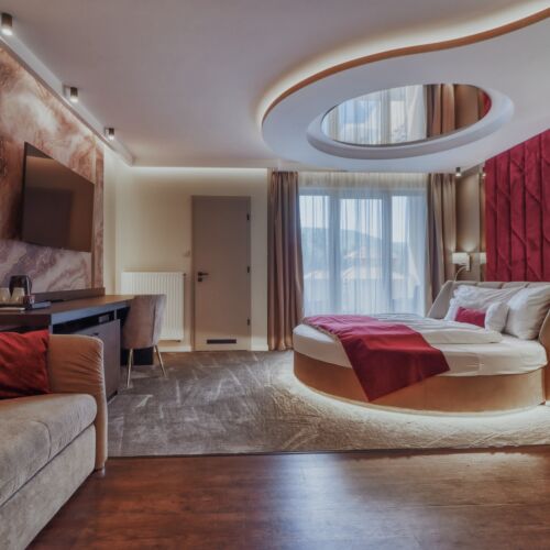 Suita lux cu cadă cu 1 camera pentru 4 pers.