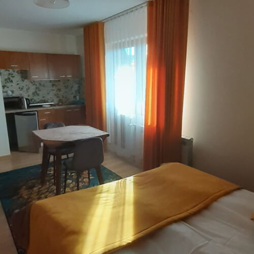 Pokój 2-osobowy z aneksem kuchennym z widokiem na stok narciarski