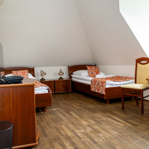 Attic Mansard Twin Room
