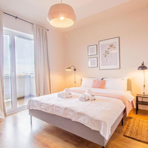 Apartament 4-osobowy z 2 pomieszczeniami sypialnianymi