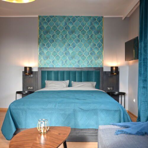 Apartament 4-osobowy Family z balkonem z 1 pomieszczeniem sypialnianym