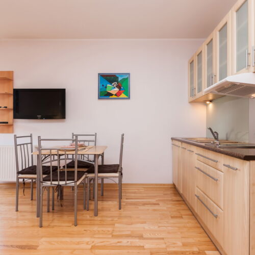 Apartament 4-osobowy tV z płaskim ekranem cały dom z 1 pomieszczeniem sypialnianym