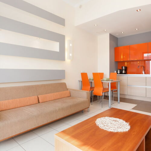 Apartament 4-osobowy z tarasem cały dom z 2 pomieszczeniami sypialnianymi