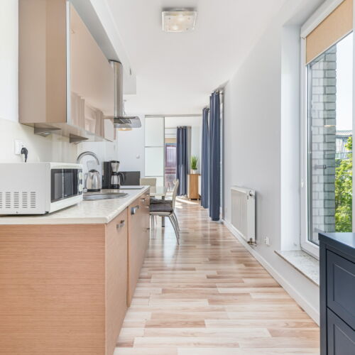 Cały dom 4-osobowy tV z płaskim ekranem z widokiem na rzekę