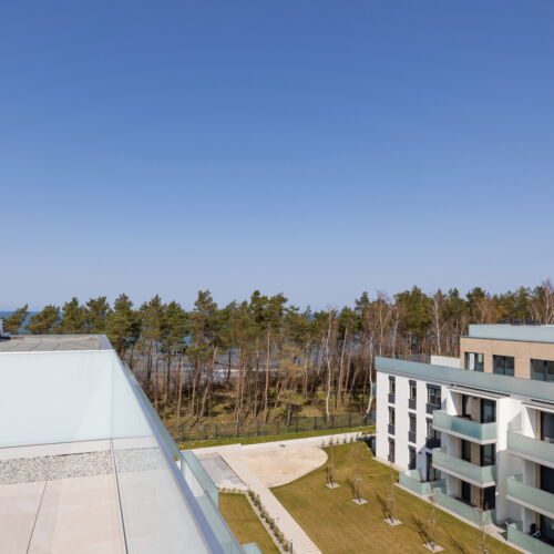 House (jako celek) se sprchou pro 4 os. s výhledem na moře