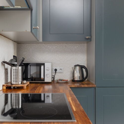 Cały dom 4-osobowy z prysznicem z widokiem na morze